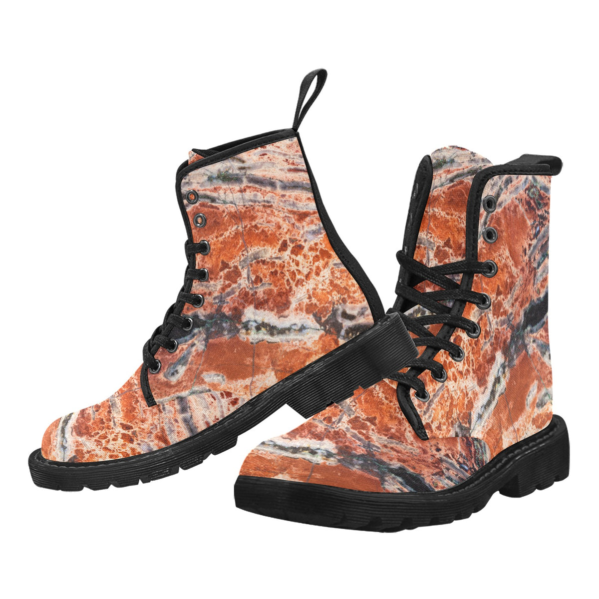 Women's Lace Up Boots - Fancy Jasper