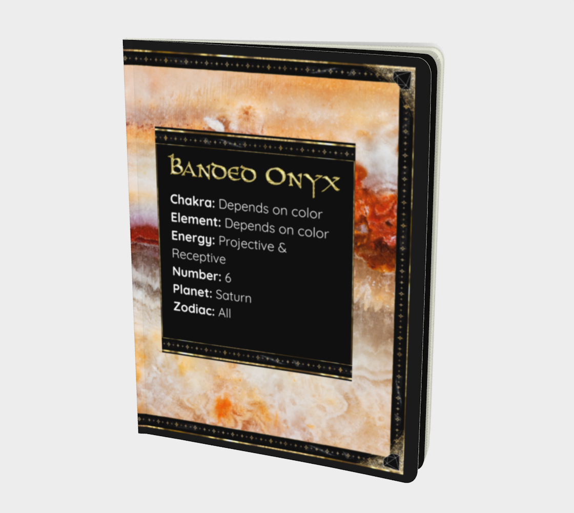 Banded Onyx Journal