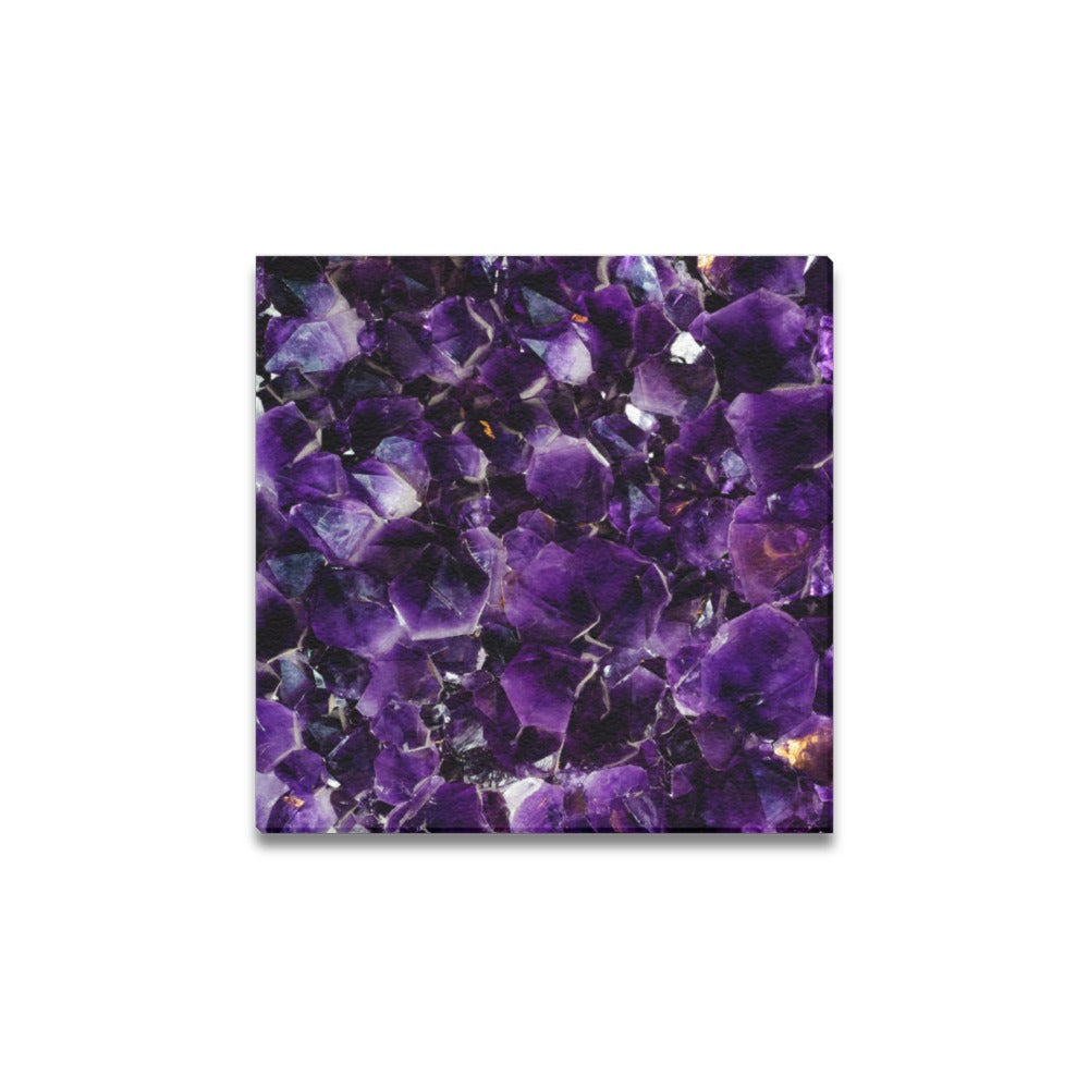 Amethyst 1 Canvas Print 12"x12"