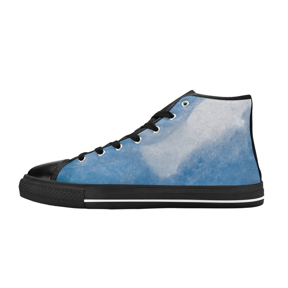 High Top Canvas Women's Shoes - Angelite