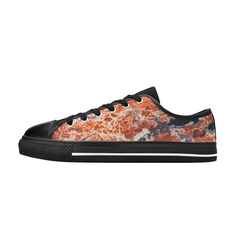 Low Top Canvas Women's Shoes - Fancy Jasper