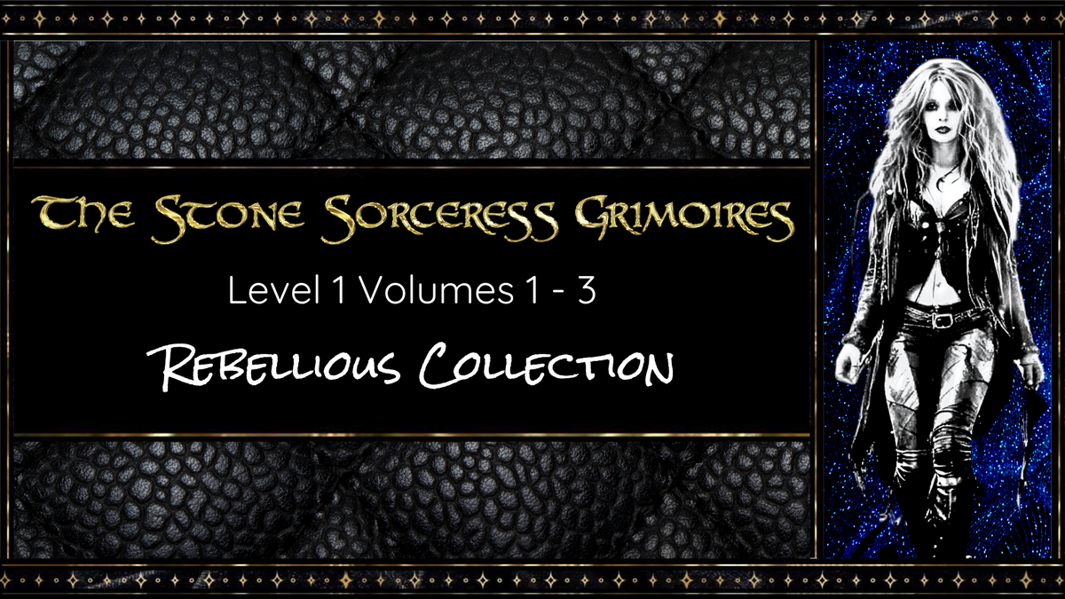 The Stone Sorceress Rebellious Grimoire Page Sets Bundle