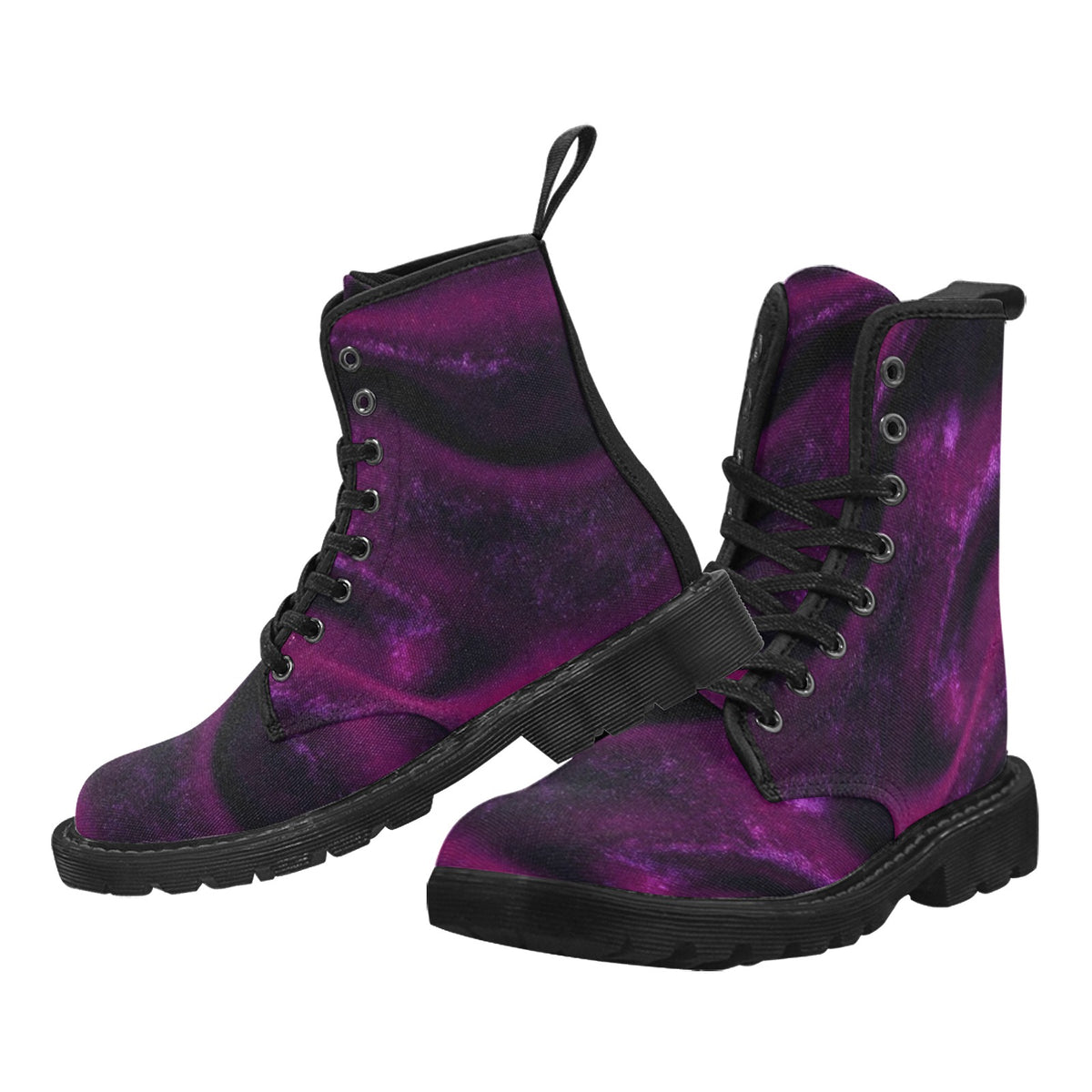 Women's Lace Up Velvet 3 Boots