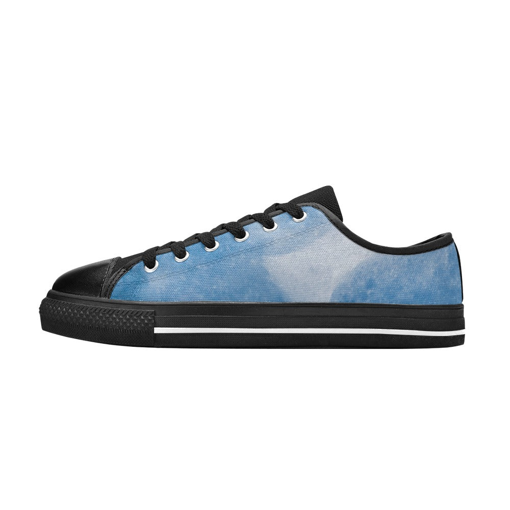 Low Top Canvas Women's Shoes - Angelite