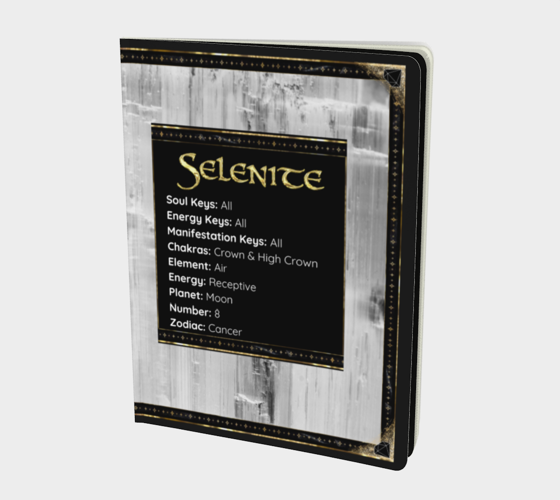 Moroccan White Selenite Journal