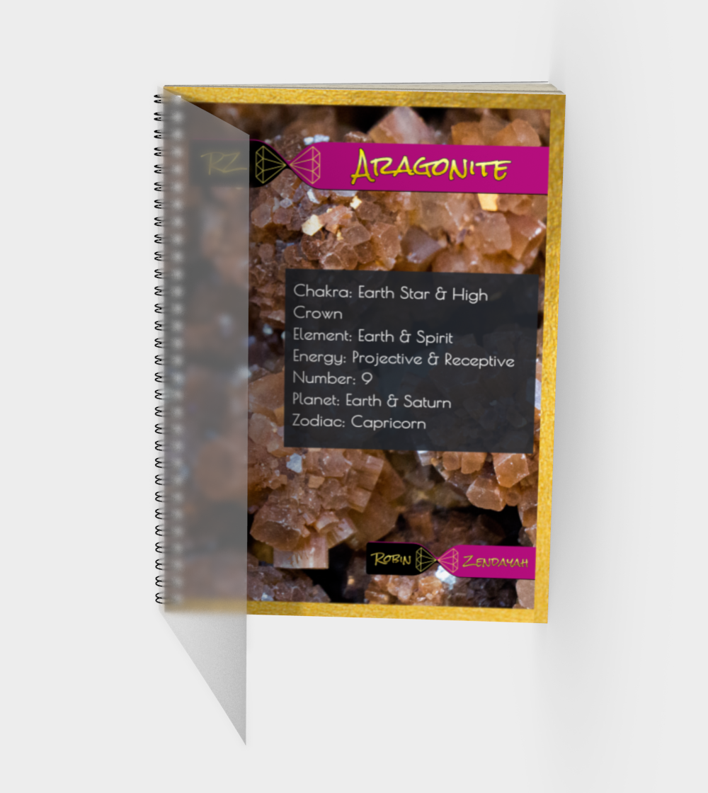 Aragonite Journal With Polymer Cover