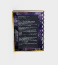 Amethyst Journal with White Lettering without Polymer Cover