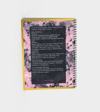 Rhodonite Journal with White Lettering without Polymer Cover